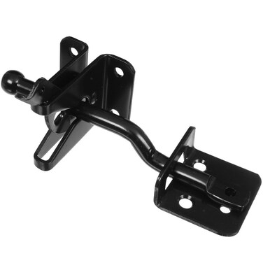 National Hardware N101295 Automatic Gate Latches 6In 6 Black
