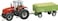 Faller 161536 MF Tractor with Trailer Car System