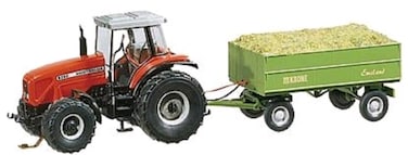 Faller 161536 MF Tractor with Trailer Car System