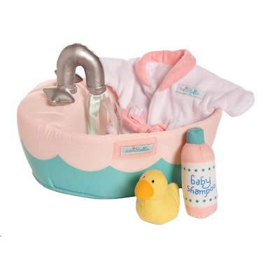 Manhattan Toy Baby Stella Soft Bath Baby Doll Accessories Set for 12 and 15 Soft Dolls