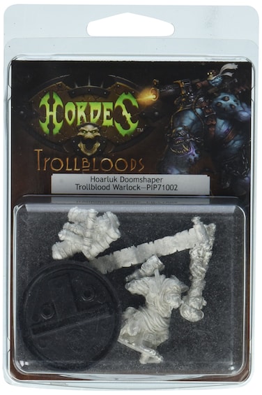 Privateer Press Hordes  Trollblood  Warlock Hoarlok Doomshaper Model Kit
