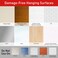Command Medium Refill Adhesive Strips Damage Free Hanging Wall Adhesive Strips for Medium Indoor Wall Hooks No Tools Removable Adhesive Strips for Living Spaces 9 White Command Strips