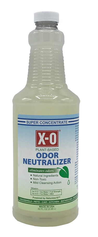 XO Odor Neutralizer Cleaner SUPER CONCENTRATE  Natural PlantBased Odor Eliminator Deodorizer 32 Ounce