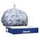 Plasticplace 4 Gallon Trash Bags 6 Microns Clear Garbage Can High Density Liners 17 x 18 2000 Count
