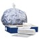 Plasticplace 4 Gallon Trash Bags 6 Microns Clear Garbage Can High Density Liners 17 x 18 2000 Count