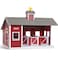 59197 Stablemates Red Stable Set with Two Horses Na