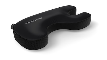 Nurse Jamie Beauty Bear Memory Foam Skincare Pillow Black Satin