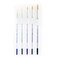 Royal  Langnickel  5pc Soft Grip Gold taklon Paint Brush Set Round  SG303