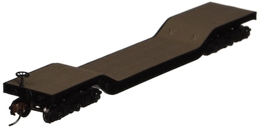 Bachmann Trains  52 Center Depressed Flat Car  with NO LOAD  HO Scale