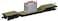 Bachmann Trains  52 Center Depressed Flat Car  with TRANSFORMER  HO Scale