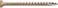 PAM Fastening Technology WDCH8300 ACQ Compliant Coating Coarse Thread Type 17pt Collated 8 x 3Inch Screw 1000 Screws per Box