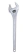 Adjustable Wrench 24 in Chrome Plain