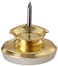 Shepherd Hardware 9098 1Inch Nail On Furniture Glides 4Pack
