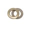 Dritz 44374 Plastic Curtain Grommets 1 in Matte Gold 8 Count