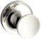 KOHLER 14443SN Purist Robe Hook Robe Hooks for Bathroom Robe Hooks for Wall Vibrant Polished Nickel