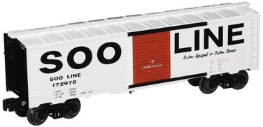 Bachmann Trains  40 FT BOX CAR  SOO LINE  O Scale47025