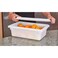Cambro 18269P148 Food Storage Box 18 X 26 X 9 13 Gallon