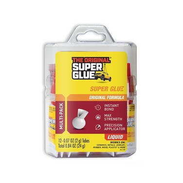 Super Glue 15187  Clear pack of 12