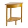 Winsome Wood Corner Desk with Shelf Honey 20 inches