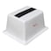 Taylor Made Products Single Tread Stepsafe Dock StepWhite300 lb capacityStep safety and securely onto your boatPatented nonslip pad112 wide flange for stability on any surface2020108521