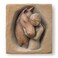 Willow Tree Quiet Strength Always There for me Expression of Friendship and Love Between Girls and Horses Sculpted HandPainted Bas Relief Wall Plaque