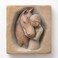 Willow Tree Quiet Strength Always There for me Expression of Friendship and Love Between Girls and Horses Sculpted HandPainted Bas Relief Wall Plaque