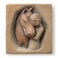 Willow Tree Quiet Strength Always There for me Expression of Friendship and Love Between Girls and Horses Sculpted HandPainted Bas Relief Wall Plaque