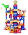 Wader Park Tower Toy Car Garage Play Set With 5 Cars 7 Floors Made in Europe Big toy set for children 3