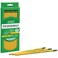 Ticonderoga WoodCased Pencils Unsharpened 2 HB Soft Yellow 12 Count