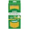 Ticonderoga WoodCased Pencils Unsharpened 2 HB Soft Yellow 12 Count