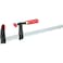 BESSEY Light Duty Tradesmans Bar Clamp  25x18 In  TGJ2518  Woodworking Clamps with Wooden Handle Ideal for Home Improvement  Workbench Projects carpentry and Cabinetry Black  Red