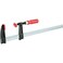 BESSEY Light Duty Tradesmans Bar Clamp  25x18 In  TGJ2518  Woodworking Clamps with Wooden Handle Ideal for Home Improvement  Workbench Projects carpentry and Cabinetry Black  Red