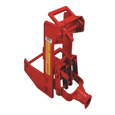 Guardian Fall Protection 2601 Portable Wall Jack for Use with 112 X 312 in Fir Poles Or 1 in Od Steel Pipe Malleable Iron Red