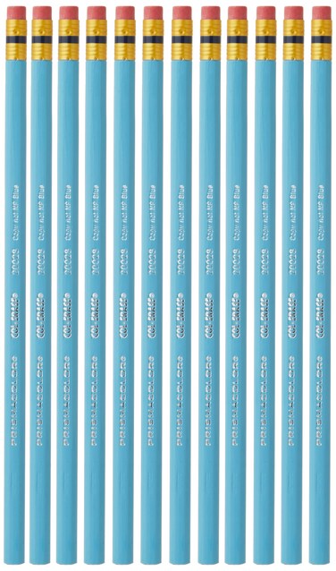 Prismacolor ColErase Erasable Colored Pencils NonPhoto Blue 12Count  20028