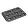 KVMORZE 12 Cup Nonstick Muffin Pan Nonstick Baking Molds for Oven Carbon Steel Cupcake Pan Muffin Baking Pan for Making Muffins or Cupcakes 139x104in