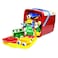 Viking Vehicles  Boats Bucket Set  15 Piece Assortment of 4 Primary Color Cars Trucks and Boats