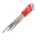 Bondhus 16799 9 PC Stubby Ball End Tip Hex Key LWrench Set BriteGuardLong Arm