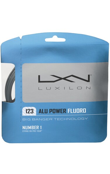 WILSON ALU Fluoro 123 Tennis String Set Silver One Size WRZ999100