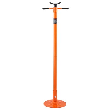 VEVOR Underhoist Support Stand 34 Ton Capacity Under Hoist Jack Stand Lifting from 528 to 76 Bearing Mounted Spin Handle Pole Jack SelfLocking Threaded Screw Support Vehicle Components
