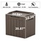 Greesum 31 Gallon Resin Deck Box All Weather Outdoor Storage Boxes for Patio Furniture SetOutdoor ToysGarden ToolsBrown