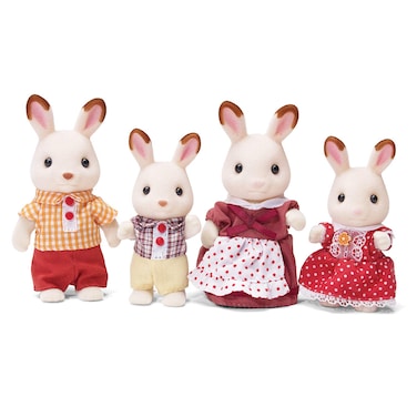 Calico Critters Hopscotch Rabbit Family Dolls Doll House Figures Collectible Toys
