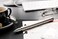 Lamy swift Palladium  modest rollerball pen with a smooth writing experience  robust metal casing  line width B M 66 rollerball refill in blue