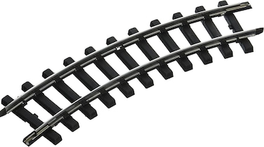 Bachmann Industries Large G Scale  4 Diameter Curved Steel Alloy Track 4 Piece