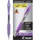 PILOT G2 Premium Refillable  Retractable Rolling Ball Gel Pens Extra Fine Point Purple Ink 12Pack 31006