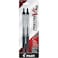 PILOT Precise V5 RT Refillable  Retractable Liquid Ink Rolling Ball Pens Extra Fine Point 05mm Black Ink 2Pack 26050