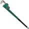 VEVOR Pipe Wrench 48 HeavyDuty Straight Pipe Wrench Adjustable Plumbing Pipe Wrench 43 Jaw Capacity Straight Handle Plumbers Tool High Hardness and Wearresistance Wrench