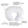 Boppy Nursing Pillow Bare Naked Original Support Boppy Pillow Only Nursing Pillow Cover Sold Separately Ergonomic Nursing Essentials for Breastfeeding and Bottle Feeding with Firm Fiber Fill