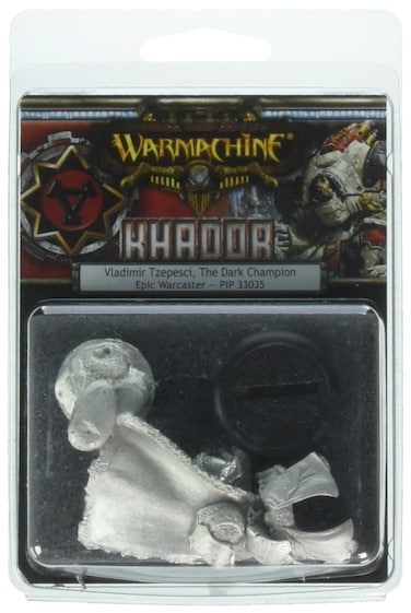 Privateer Press Warmachine Khador Vladimir The Dark Champion Model Kit