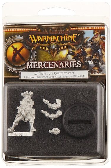 Privateer Press  Warmachine  Mercenary Mr Walls Model Kit