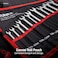 Sunex Tools 9917MA Metric VGroove Combination Wrench Set 8mm  19mm Fully Polished 12Piece Includes RollCase